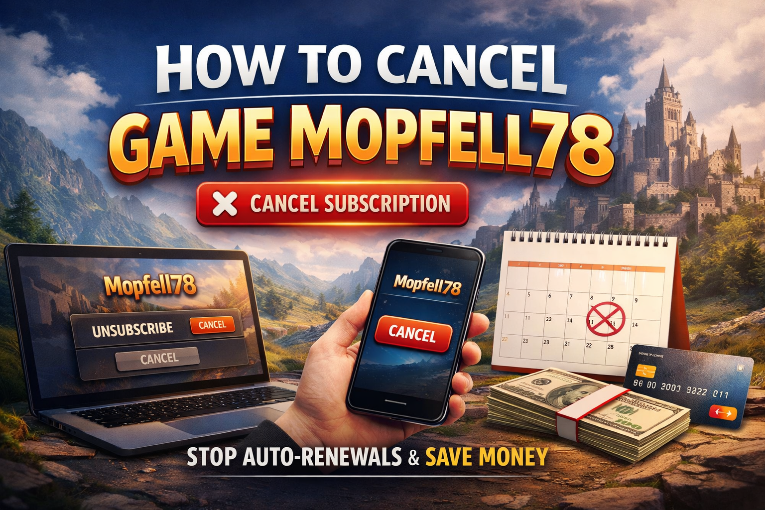 How to Cancel Game Mopfell78: A Simple, No-Stress Guide for Every Player