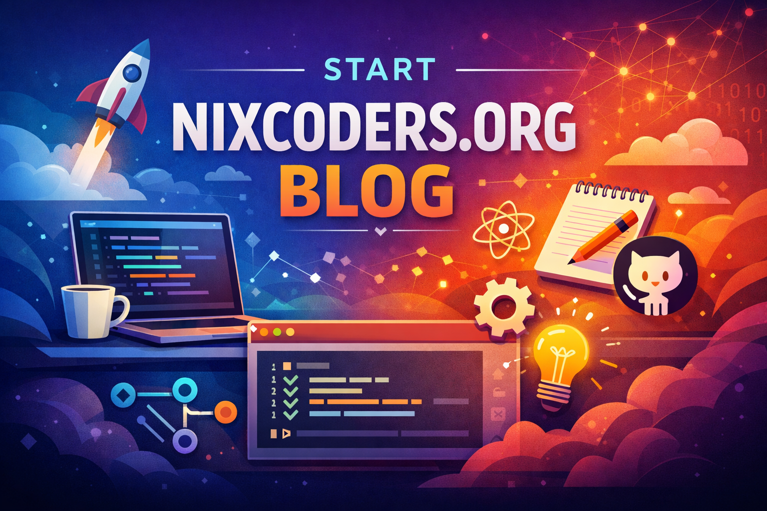 Start Nixcoders.org Blog